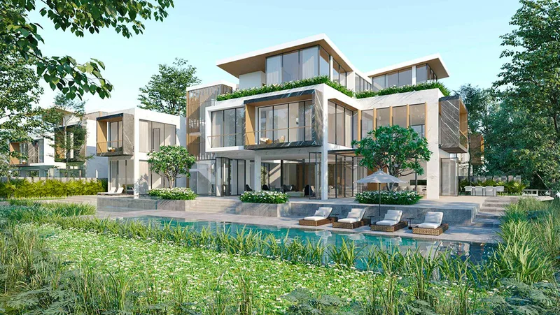 Biệt thự Crystal, Ecopark